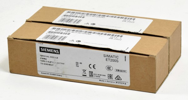 2x Siemens Simatic S7 Terminal Module,6ES7 193-4CF40-0AA0,6ES7193-4CF40-0AA0