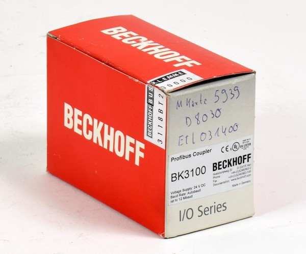 Beckhoff Profibus Koppler, BK3100