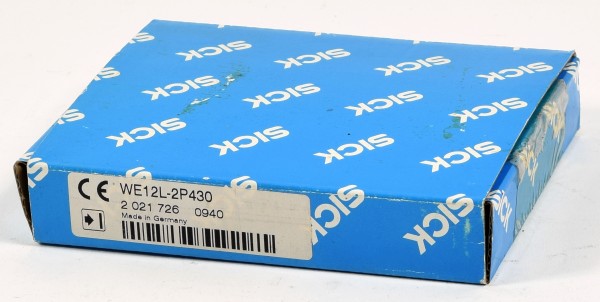 Sick Einweg-Lichtschranke, WE12L-2P430, 2021726