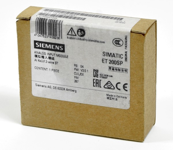 Siemens Simatic S7 ET200SP Analog IN, 6ES7 134-6HD01-0BA1, 6ES7134-6HD01-0BA1