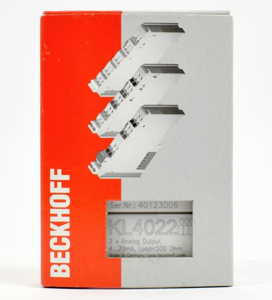 Beckhoff 2 x Analog Output, KL4022, KL 4022