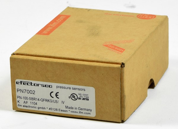 ifm efector pressure sensor, Drucksensor, PN7002, PN-100-SBR14-QFRKG/US/ /V