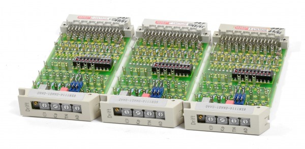 3 x Siemens Simodrive Drift Module,6SN1114-0AA01-0AA0,6SN1 114-0AA01-0AA0