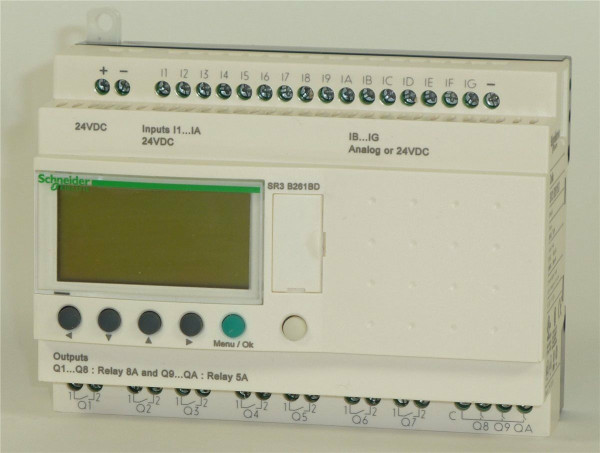 Schneider Electric Zelio Logic Modul,SR3B261BD