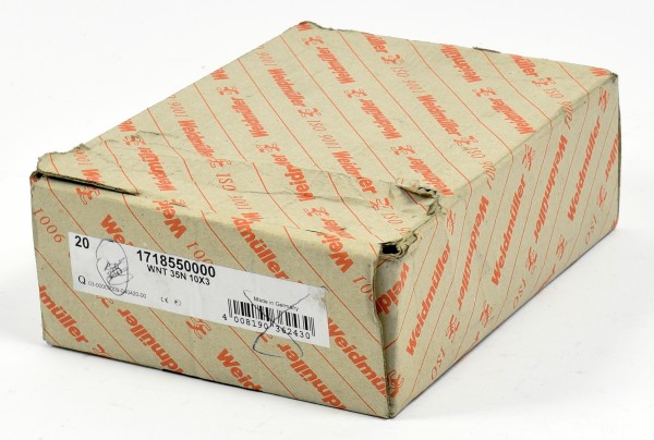 Weidmüller Reihenklemme, WNT 35N 10x3, 1718550000, (QTY:20)