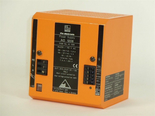 IFM electronic Power Supply, AC1208, AC 1208