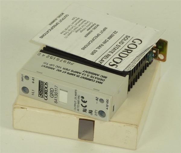 Crouzet Gordos Solid State Relay,GRD84130117,GRD 84130117