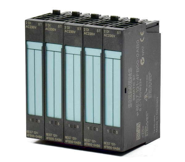 5x Siemens Simatic S7 ET200 Digital IN, 6ES7 131-4FB00-0AB0, 6ES7131-4FB00-0AB0