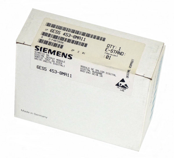 Siemens Simatic S5 Digital OUT,6ES5 453-8MA11,6ES5453-8MA11 100er Reihe Siemens  Simatic S5 Siemens Manufacturers Päbra Gmbh