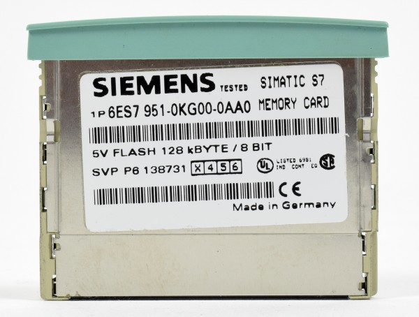 Siemens Simatic S7 Memory Card,6ES7 951-0KG00-0AA0,6ES7951-0KG00-0AA0