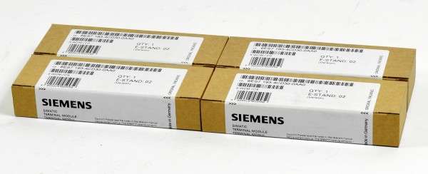 4x Siemens Simatic S7 Terminal Module, 6ES7 193-4CD30-0AA0, 6ES7193-4CD30-0AA0