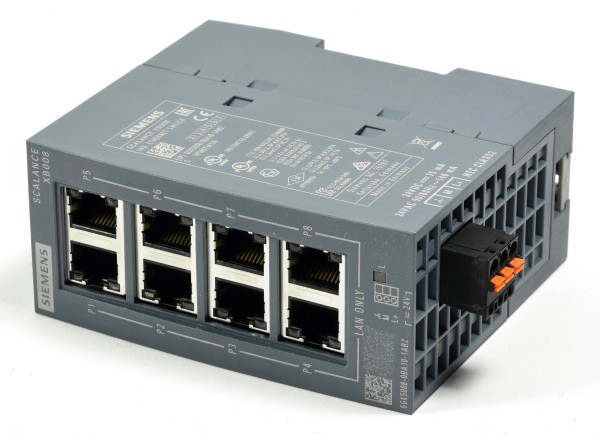 Siemens Simatic S7 Scalance XB008,6GK5008-0BA10-1AB2,6GK5 008-0BA10-1AB2