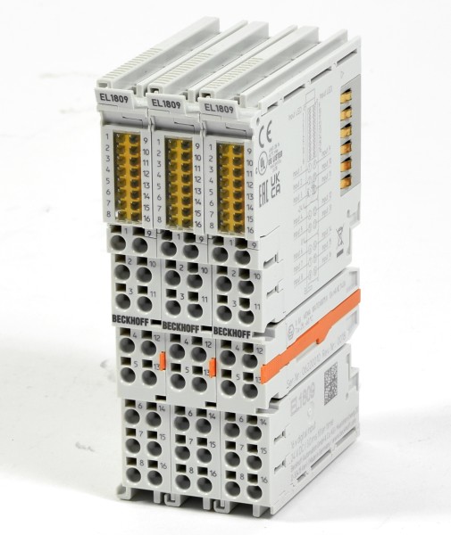 Beckhoff 16x Digital Input, EL1809. (3Stk./pcs.)