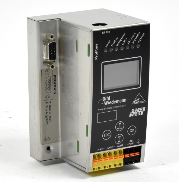 Bihl + Wiedemann AS-i Profibus Gateway, BWU1569