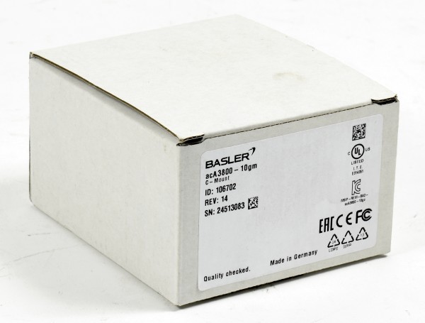 Basler GigE-Kamera, acA3800-10gm