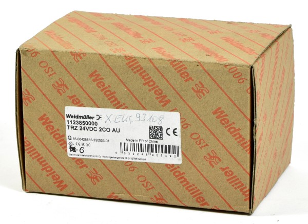 Weidmüller Relaiskoppler, TRZ 24VDC 2CO AU, 1123850000 (QTY:6)