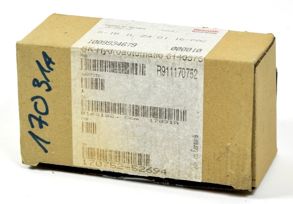 Rexroth Input Module, R-IB IL 24 DI 16-PAC, R911170752