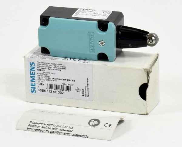 Siemens Positionsschalter, 3SE5 112-0CD02, 3SE5112-0CD02