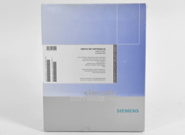 Siemens Simatic NET Edition 2007,6GK1700-0AA07-3AA0,6GK1 700-0AA07-3AA0