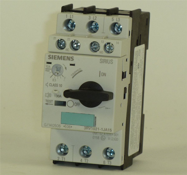 Siemens Leistungsschalter,3RV1021-1JA15,3RV1 021-1JA15