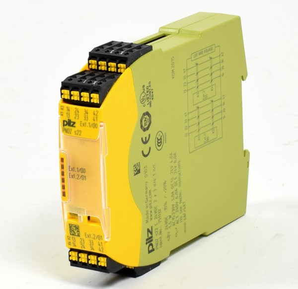 Pilz Kontaktblock PNOZ s22 C 24VDC 2x3 n/o 1n/c, 751132