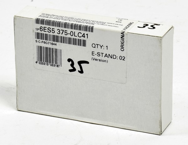 Siemens Simatic S5 EEPROM, 6ES5 375-0LC41, 6ES5375-0LC41
