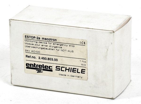 Schiele entrelec ESTOP-2a mecotron, 2.450.803.00
