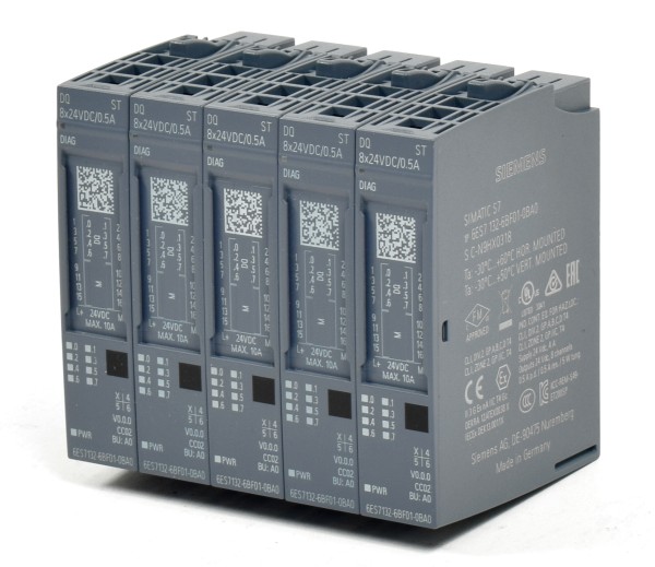 5x Siemens S7 ET200SP Digital OUT, 6ES7 132-6BF01-0BA0, 6ES7132-6BF01-0BA0