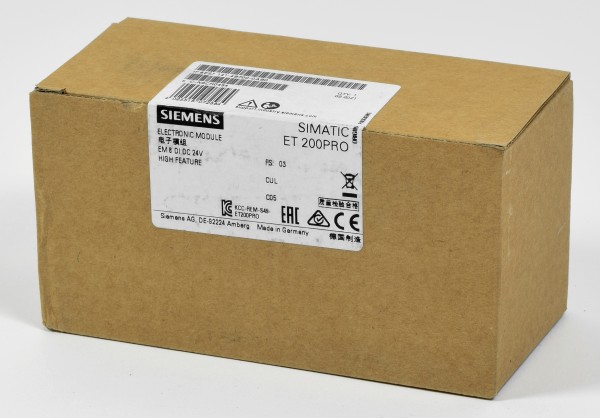 Siemens Simatic S7 EM8 DI DC 24V,6ES7 141-4BF00-0AB0, 6ES7141-4BF00-0AB0