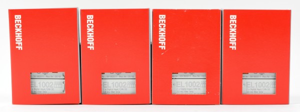 Beckhoff 2 fach Digitale Eingangskarte, EL1002, (4Stk./pcs.)