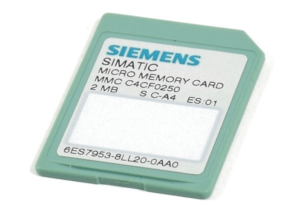 Siemens Simatic S7 Memory Card,6ES7953-8LL20-0AA0,6ES7 953-8LL20-0AA0