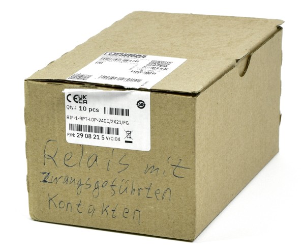 Phoenix Contact Relais (10Stk/pcs), RIF-1-RPT-LDP-24DC/2X21/FG, 2908215