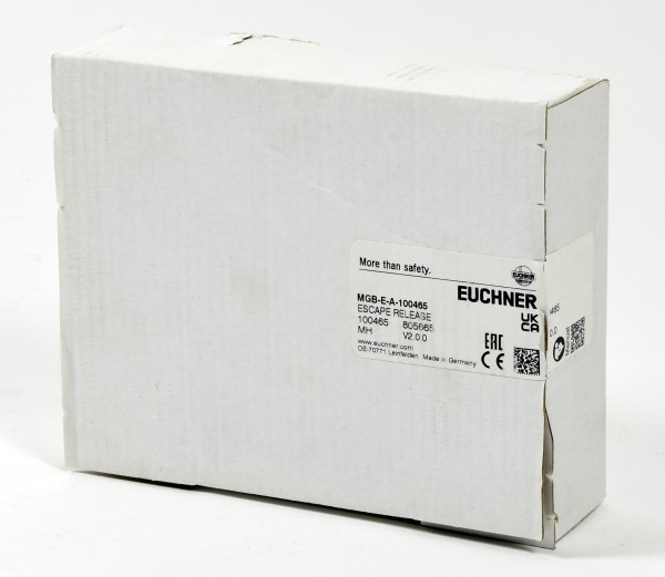 Euchner Escape Release, Fluchtentriegelung, MGB-E-A-100465, V2.0.0