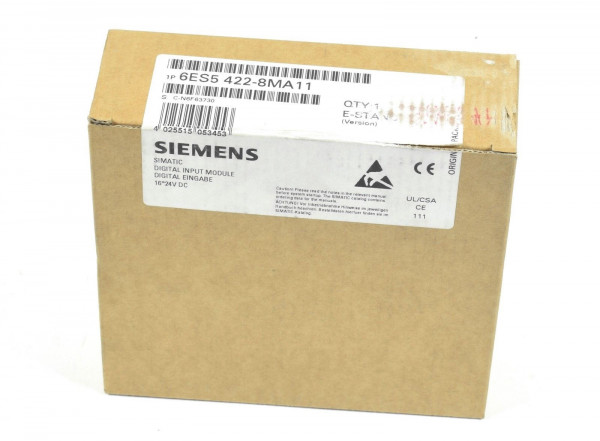 Siemens Simatic S5 Digital IN,6ES5 422-8MA11,6ES5422-8MA11,E:03