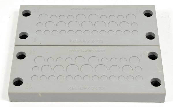 Icotek Kabeldurchführungsplatte, KEL-DPZ 24/32, 43730, QTY:2