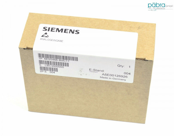 Siemens Simatic S5 Analog IN,6ES5 466-8MC11,6ES5466-8MC11,E:04