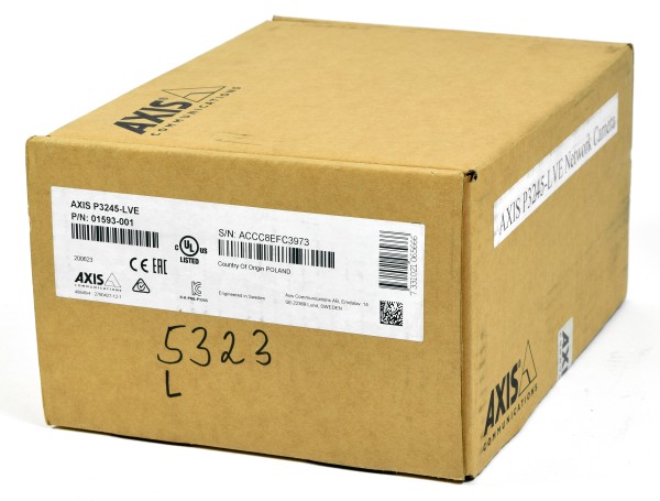 AXIS Communications Network Camera, P3245-LVE, 01593-001