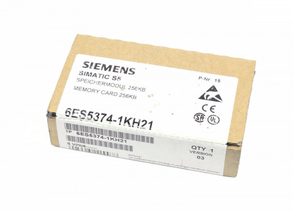 Siemens Simatic S5 Memory Card,6ES5 374-1KH21,6ES5374-1KH21