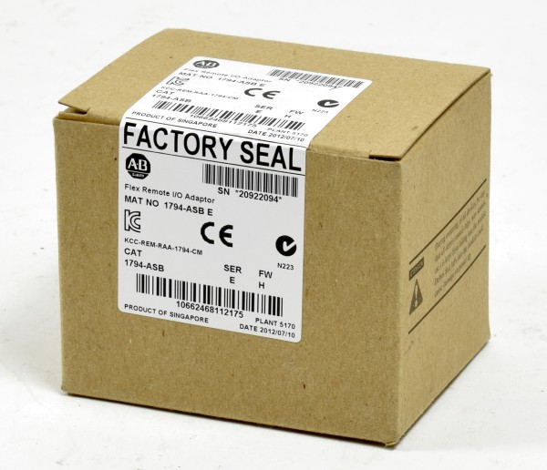 Allen-Bradley Flex Remote I/O Adaptor, 1794-ASB E