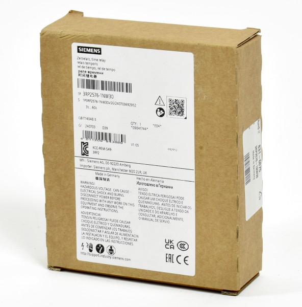 Siemens Sirius Zeitrelais, 3RP2576-1NW30, 3RP2 576-1NW30