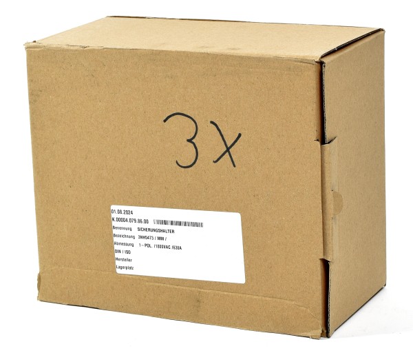 Siemens SITOR NH-Sicherungsunterteil, 3NH5473, (3Stk./pcs.)