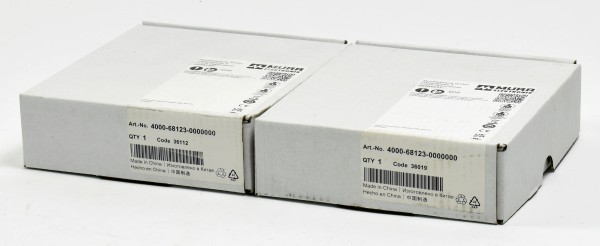 2x Murr Modlink MSDD-Set Einbaurahmen, Art.No. 4000-68123-0000000