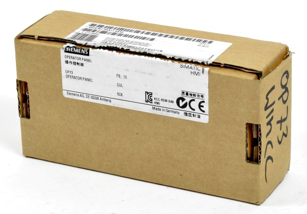 Siemens Operator Panel OP73, 6AV6 641-0AA11-0AX0, 6AV6641-0AA11-0AX0, FS:13