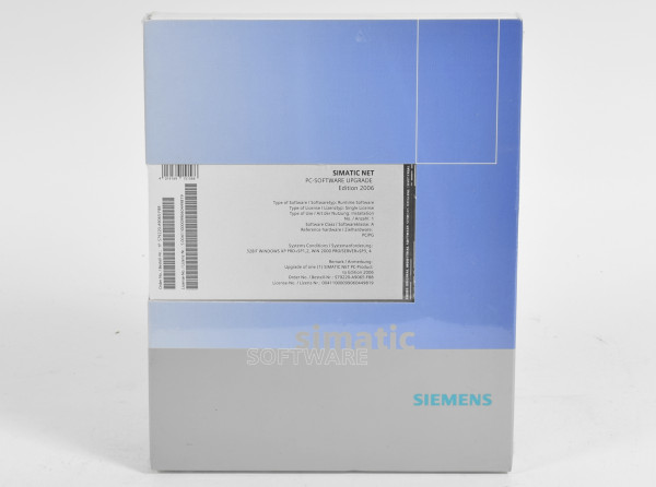 Siemens Simatic NET PC-Software Upgrade Edition 2006,S79220-A9065-F88