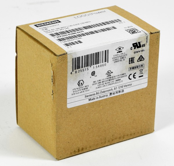 Siemens LOGO! Power Supply,6EP3333-6SB00-0AY0,6EP3 333-6SB00-0AY0
