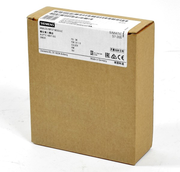 Siemens Simatic S7 Analog IN, 6ES7 331-7PE10-0AB0, 6ES7331-7PE10-0AB0