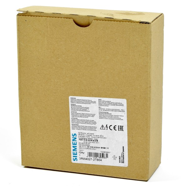 Siemens Sirius Sanftstarter, 3RW4027-2TB04