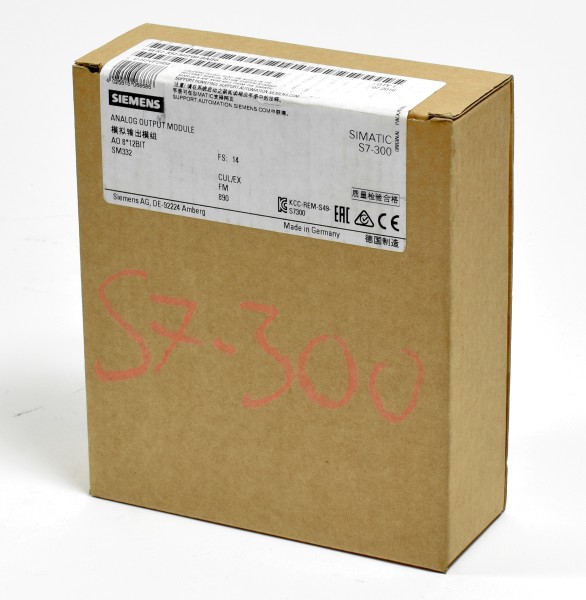 Siemens Simatic S7 Analog OUT, 6ES7 332-5HF00-0AB0, 6ES7332-5HF00-0AB0, FS:14
