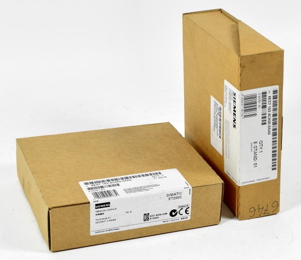 Siemens Terminal Module, 6ES7 193-4CA50-0AA0, 6ES7193-4CA50-0AA0, 2x QTY:5