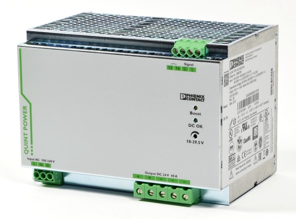 Phoenix Contact Power Supply, QUINT-PS/1AC/24DC/40 Order No.:2866789